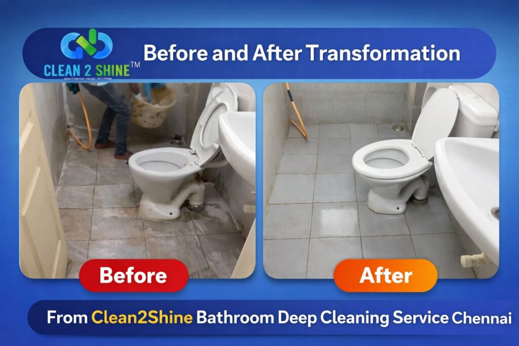 Bathroom cleaning services