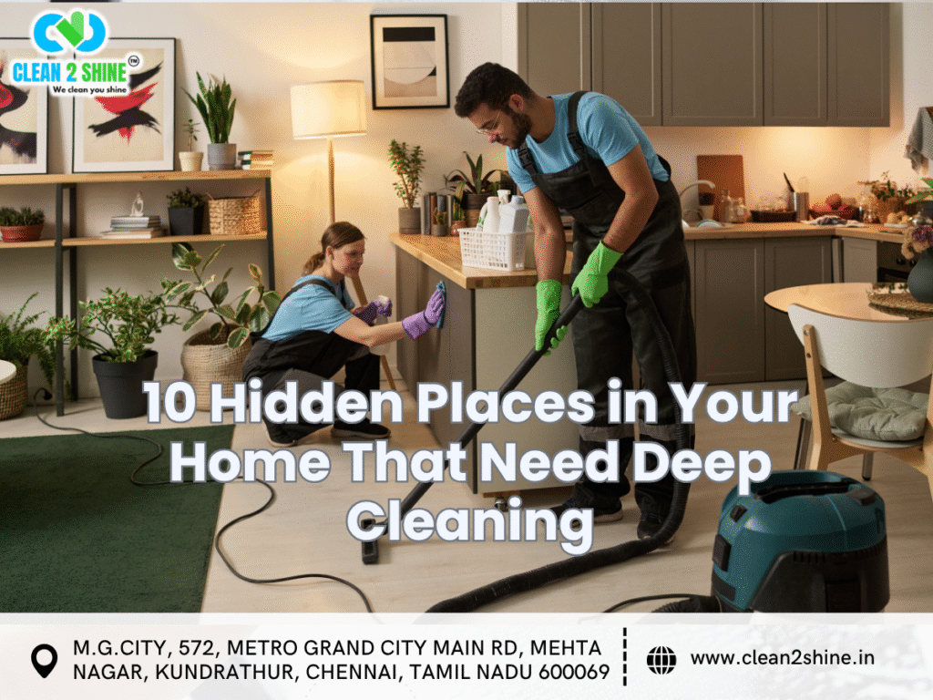 10 Hidden Places in Your Home That Need Deep Cleaning