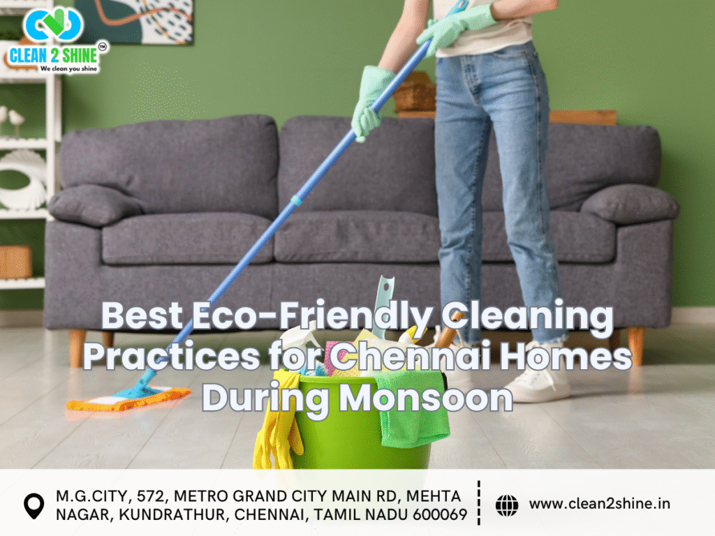 Best Eco-Friendly Cleaning Practices for Chennai Homes During Monsoon